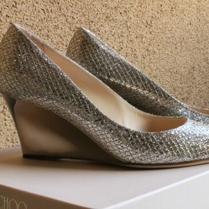 Jimmy Choo Wedges  size 7 (us), 37.5 (eu)
